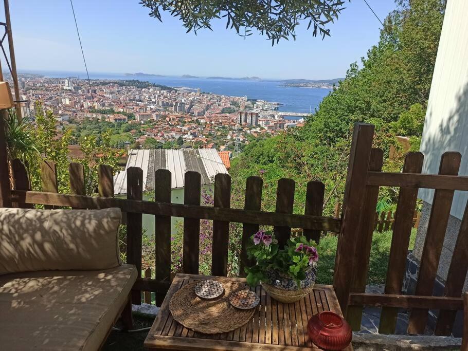 Acogedora Casa Con Vistas Panoramicas De Vigo 빌라 외부 사진