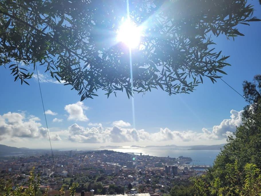 Acogedora Casa Con Vistas Panoramicas De Vigo 빌라 외부 사진