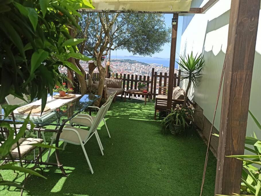 Acogedora Casa Con Vistas Panoramicas De Vigo 빌라 외부 사진