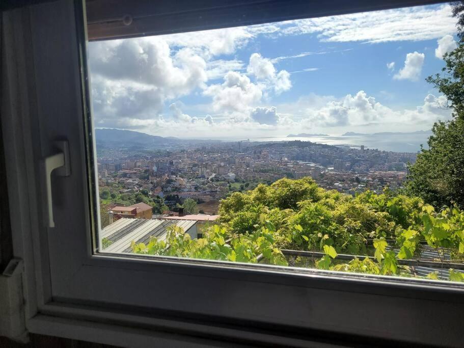 Acogedora Casa Con Vistas Panoramicas De Vigo 빌라 외부 사진