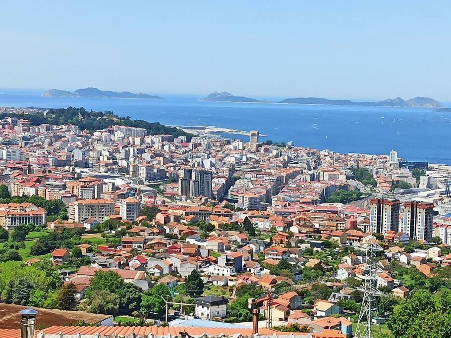 Acogedora Casa Con Vistas Panoramicas De Vigo 빌라 외부 사진